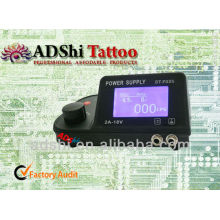 2013 Professionnel Haut Haute Qualité ADShi Bleu Écran LED Single Output Tattoo Alimentation